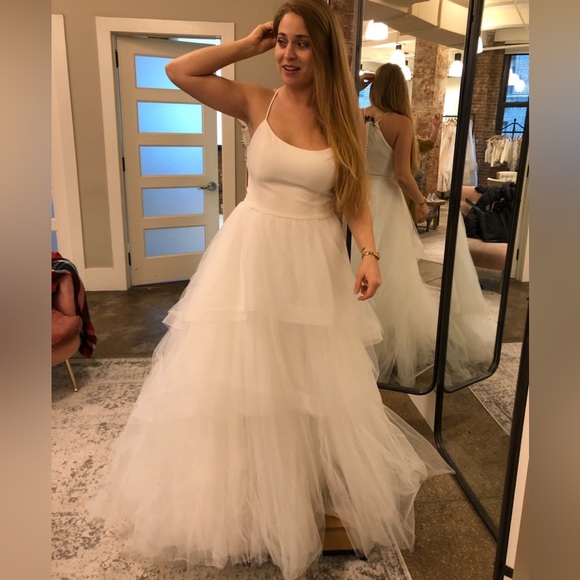 UNWORN 2020 BHLDN DRESS- TAGS STILL ON! - Picture 7 of 8